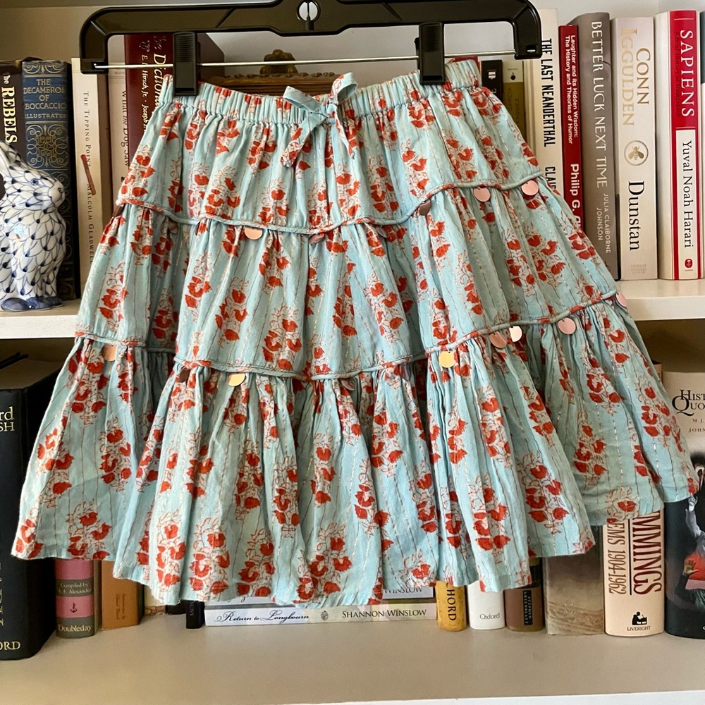 Pink Chicken New York Ruffled Skirt 8